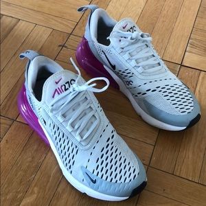 Nike air max 270 light grey / electric violet